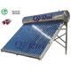 SUS304 or SUS316 Inner Tank Solar Thermal Water Heater with Stainless Steel Outer Tank