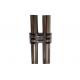 SPCC Steel Flexible Zinc / Chrome Pipe Connectors By Bolt And Nut