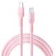 PD 27W TPE Fast USB Data Cable Type C To Lightning For Iphone Charging