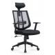 Swivel Executive Mesh Chair , Mesh Back Computer Chair With Lumbar Support