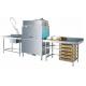 Electric Hood Type Dish Washer With Pre Cleaning And Exit Table