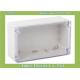 200*120*75mm ip65 weatherproof enclosures electronics with Clear Top