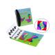 Toddlers Travel Tangram CMYK Color Magnetic Building Blocks