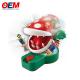 Games Teeth Super Mario Piranha Plant Escape Made Tabletop Action Game for Ages 4+ with 2 Collectible Super Mario Action Figures