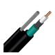 24 Core Waterproof Outdoor Armored Self-Supporting Optical Cable GYTC8S Fiber Optic Cable