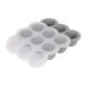 Multipurpose Baby Food Ice Cube Trays Food Storage Container With Lids