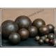Forged And Cast Steel Grinding Balls , High Hardness Steel Balls For Ball Mill
