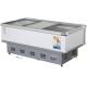 Double Door Chicken Meat Display Chiller Air Cooling