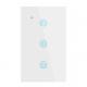 Convenient Timer Single Pole 3 Gang Smart Switch No Neutral Required 10A