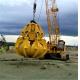 PC Excavator Hydraulic Rotating Grab In Ports wharf