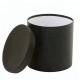 Round Decorative Boxes Black Card Paper Cylindrical Gift Package Paper Box