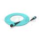 12 Core MPO Trunk Cable Multimode 50/125 3.0mm LSZH Aqua B Polarity Patch Cord