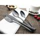 High quality 18/8 black stainless steel flatware/cutlery/silverware set/dinnerware