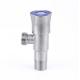 Home Bathroom Angle Stop Valve 1/2X1/2 SS304 Brushed