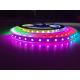 ws2813 double signal led strip DC5V 4pin two wire data transfer addressable flex led strip