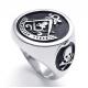 Tagor Jewelry Super Fashion 316L Stainless Steel Casting Ring PXR249