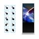 43 50 65inch High Brightness Advertising Players Lcd Vertical Advertising Machine Android LED