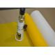 100 % Polyester Yarn Screen Printing Mesh Material High Tension White Color