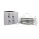 White Color Disposable Respirator Mask Long Lasting Filtration Performance