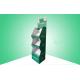 Matt Finish POP Cardboard Display 3 Shelf Bread Stand Easy Built Up Structure