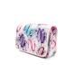 Shake Proof Women Floral Polyester Cosmetic Makeup Bag
