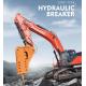 Construction Machinery Attachments Excavator 15 Ton Breaker Jack Hydraulic Hammer Rock Breaker