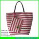 LUDA 2014 Stylish paper straw beach bag with one outside pocket