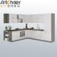 Villa Kitchen Cabinets with Modular / RTA Design and Customized Size in Plywood Material