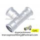 Stainless Steel Pipe Inox Press Fittings Rust Resistant Zinc Plated Surface