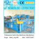 Recycled Paper Board Carton Packing Machine For Folding And Gluing With 4kw