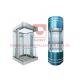 Stainless Steel Glass Panel Observation Elevator 13 Persons Capacity