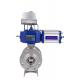 NPS 3 Pharmacy Industry Flanged Pneumatic Operated Ball Valve