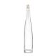 Empty Liquor Glass Bottle with Lid and Aluminum Plastic PP Collar Material