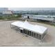 5x5m Modular Outdoor Event Tents With Glass Door Snow Loading 30kg/Sqm