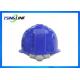4G Intelligent Construction Worker Helmet With Wireless Camera Three Proof Design
