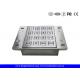 Vending Machine Dust Proof Numeric Key Pad Metal With USB Interface