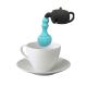 Teapot Shape Designed Silicone Strainer Tea Leaves Filter Bag Ball Mesh Silicon Tea Cup Steeper Infuser