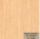 Yellow Recomposed Engineered Wood Veneer Apricot For Cabinet Face