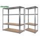 Anti Corrosive Heavy Duty Boltless Rack With Medium Density Fibreboard Shelf