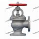 Marine Cast Steel Angle SDNR  Valve JIS F7472 10K RED HANDWHEEL