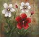 hand painted canvas oil paintings flowers modern art high quality paintings home decor art