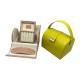 Portable Jewelry display Box PU Leather  Storage Case