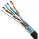 24AWG Bare Copper Network Cable , Utp Cat6 Outdoor Network Cable Grey / Blue