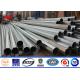 110kv Galvanization ASTM A123 Steel Electrical Poles