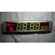 Electronic Bus part Bus and coach digital clock showing logo time indoor temperature