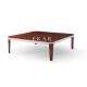 Square Simple Design Wooden Modern Coffee Table W006H1L