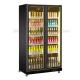 750L Commercial Upright Freezer Glass Door Beer Refrigerator For Bottles