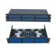 48 ports Rack-Mount  19'' 2U Fiber Optic Patch Panel for SC/UPC adapter terminal box black cold-roll steel sheet