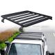Roof Placement Luggage Carry Basket Aluminum Extrusion Top Mount Heavy Duty Carrier