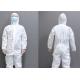 White Disposable Protective Coverall Chemical Protective Isolation Suit Clothing